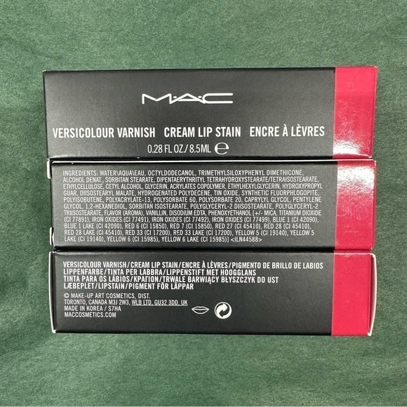 MAC *Like Candy* Versicolour Varnish Cream Lip Stain .28 fl oz - Picture 4 of 6